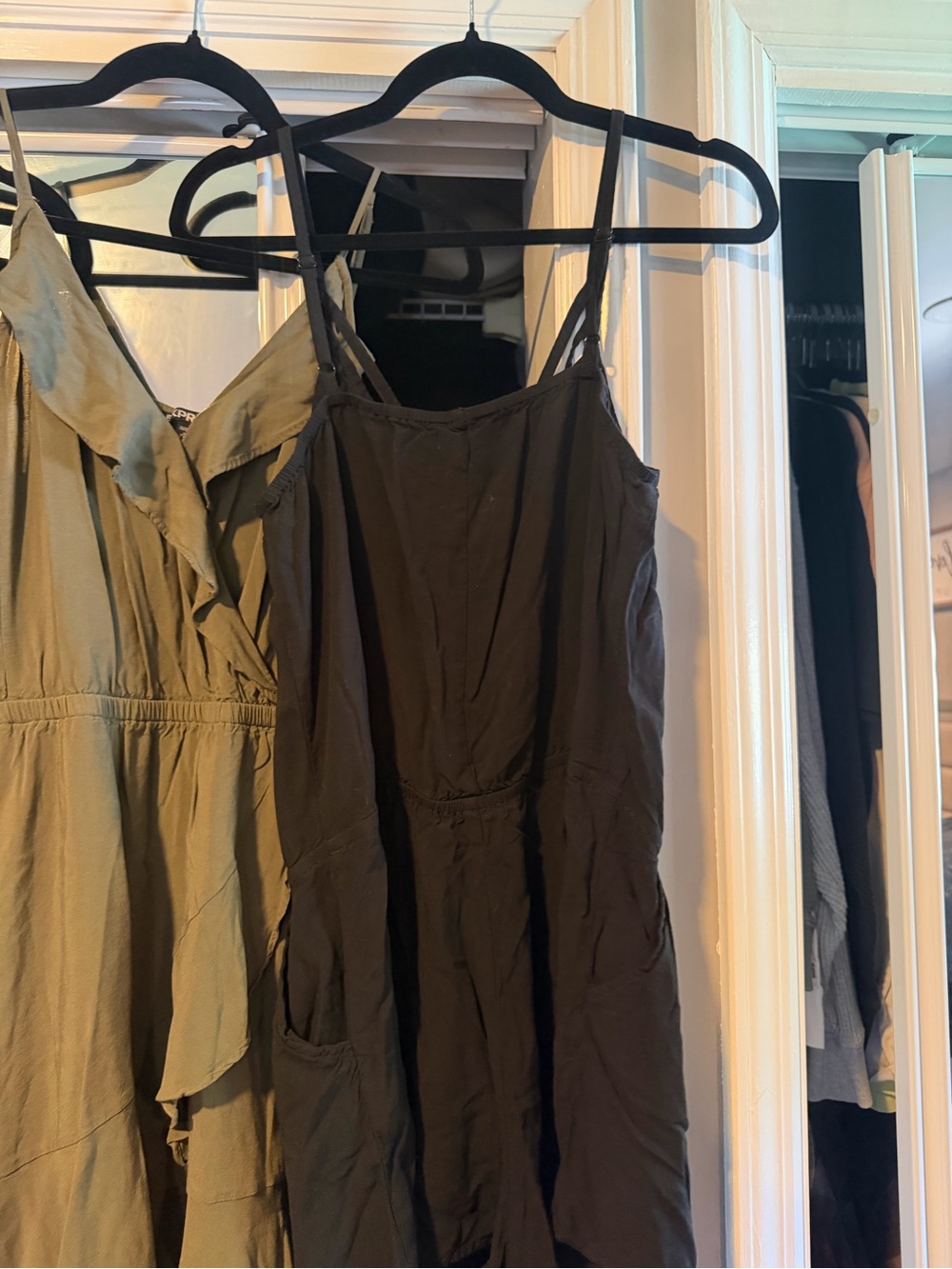 Express rompers and dresses featuring spaghetti straps, ruffles, & floral prints - Picture 11 of 13